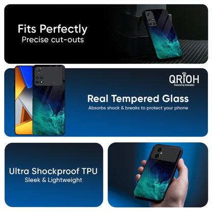Winter Sky Zone Glass Case For Poco X8 Pro max 5G