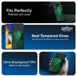 Emerald Firefly Glass Case For Poco F6 5G