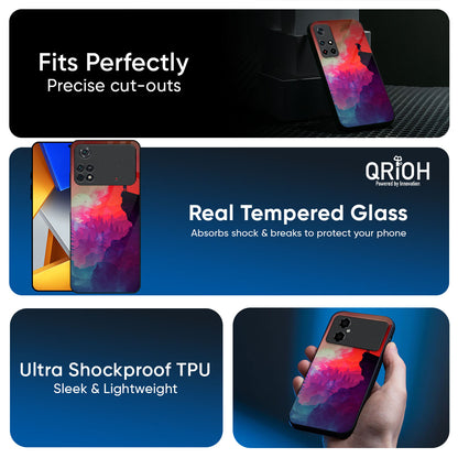 Dream So High Glass Case For Poco X7 5G