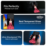 Fashion Princess Glass Case for Poco X8 Pro max 5G