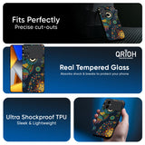 Owl Art Glass Case for Poco X8 Pro 5G