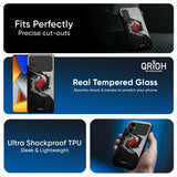 Japanese Art Glass Case for Poco X8 Pro max 5G