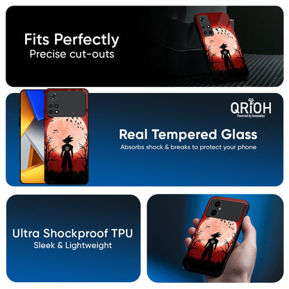Winter Forest Glass Case for Poco M8 5G