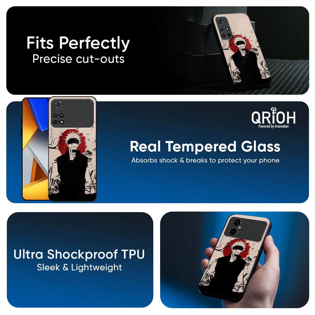 Manga Series Glass Case for Poco F7 5G