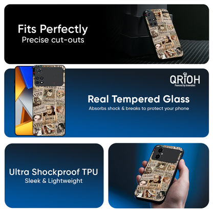 Dead Or Alive Glass Case for Poco M8 5G