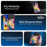Monkey Wpap Pop Art Glass Case for Poco F6 5G