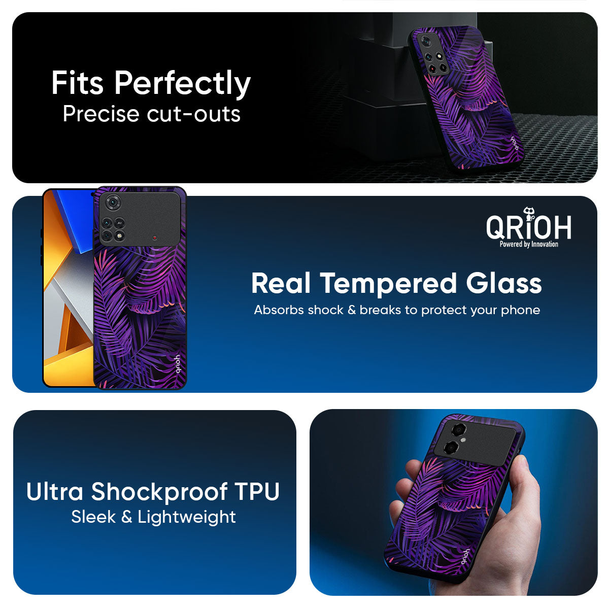 Plush Nature Glass Case for Poco X8 Pro max 5G
