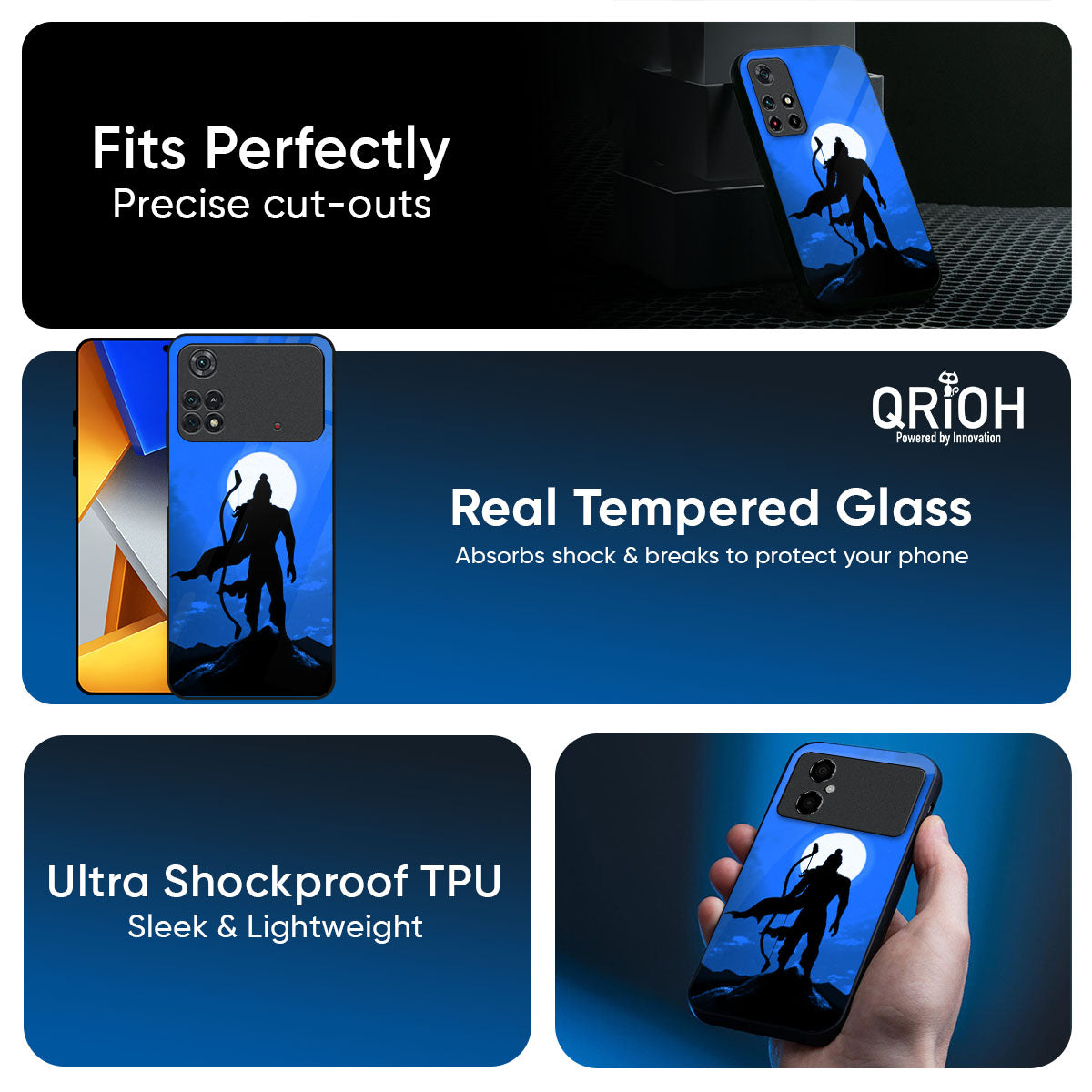 God Glass Case for Poco X8 Pro max 5G