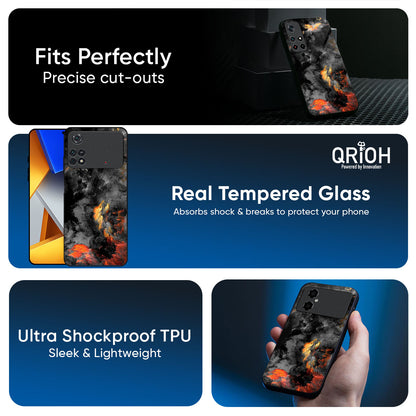 Lava Explode Glass Case for Poco X7 5G