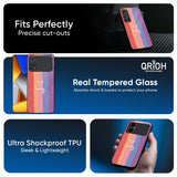 Lucky Abstract Glass Case for Poco X7 5G