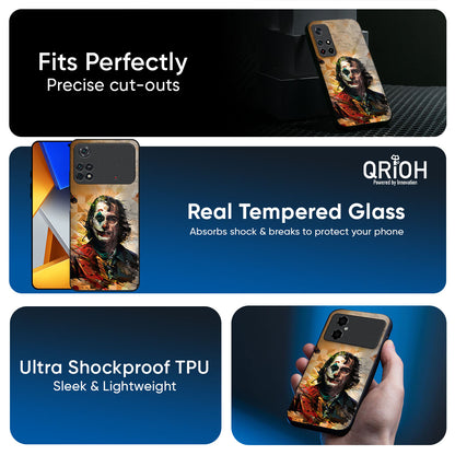 Psycho Villain Glass Case for Poco X8 Pro max 5G