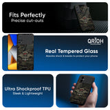 Army Warrior Glass Case for Poco X7 5G