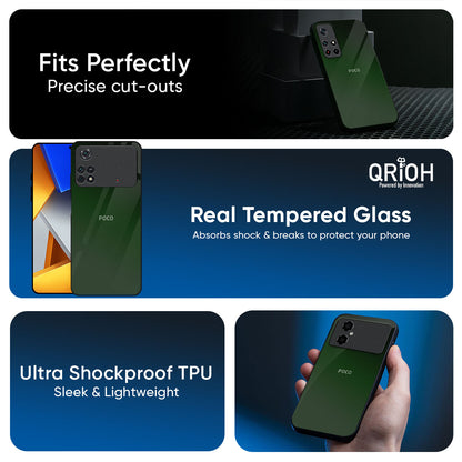 Deep Forest Glass Case for Poco F7 5G