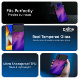 Pink Thunder Glass Case for Poco X7 5G