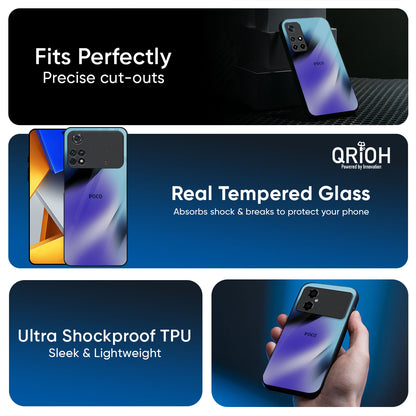 Mystical Gradient Glass Case for Poco F6 5G