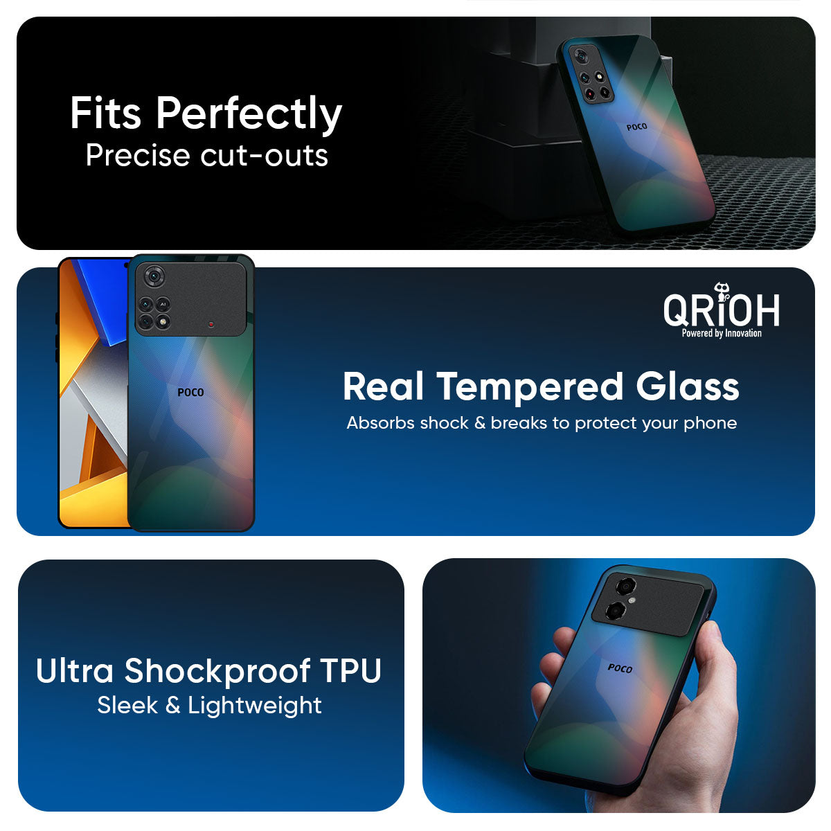 Forecasting Ocean Glass Case for Poco X7 5G