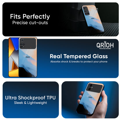 Winter Mountain Glass Case for Poco X8 Pro max 5G