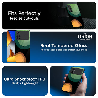 Grass N Sun Glass Case for Poco X8 Pro 5G