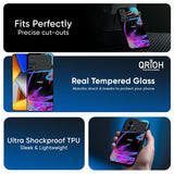 Brushy Color Glass Case for Poco X8 Pro 5G