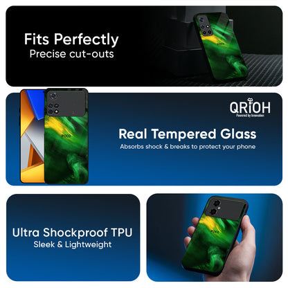 Forest Galaxy Glass Case for Poco F7 5G