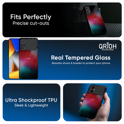 Mystere Red Glass Case for Poco X7 5G