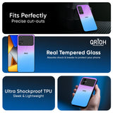 Unicorn Pattern Glass Case for Poco F6 5G