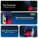 Mesmerizing Gradient Glass Case for Poco X7 5G