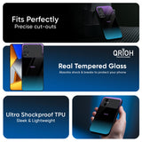 Purplemarine Glass Case for Poco F7 5G