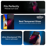 Razor Black Glass Case for Poco F6 5G