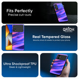 Colorful Dunes Glass Case for Poco X7 5G