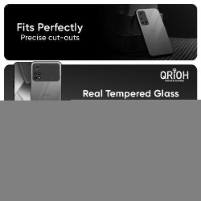 Smokey Grey Color Glass Case For Poco X7 Pro 5G