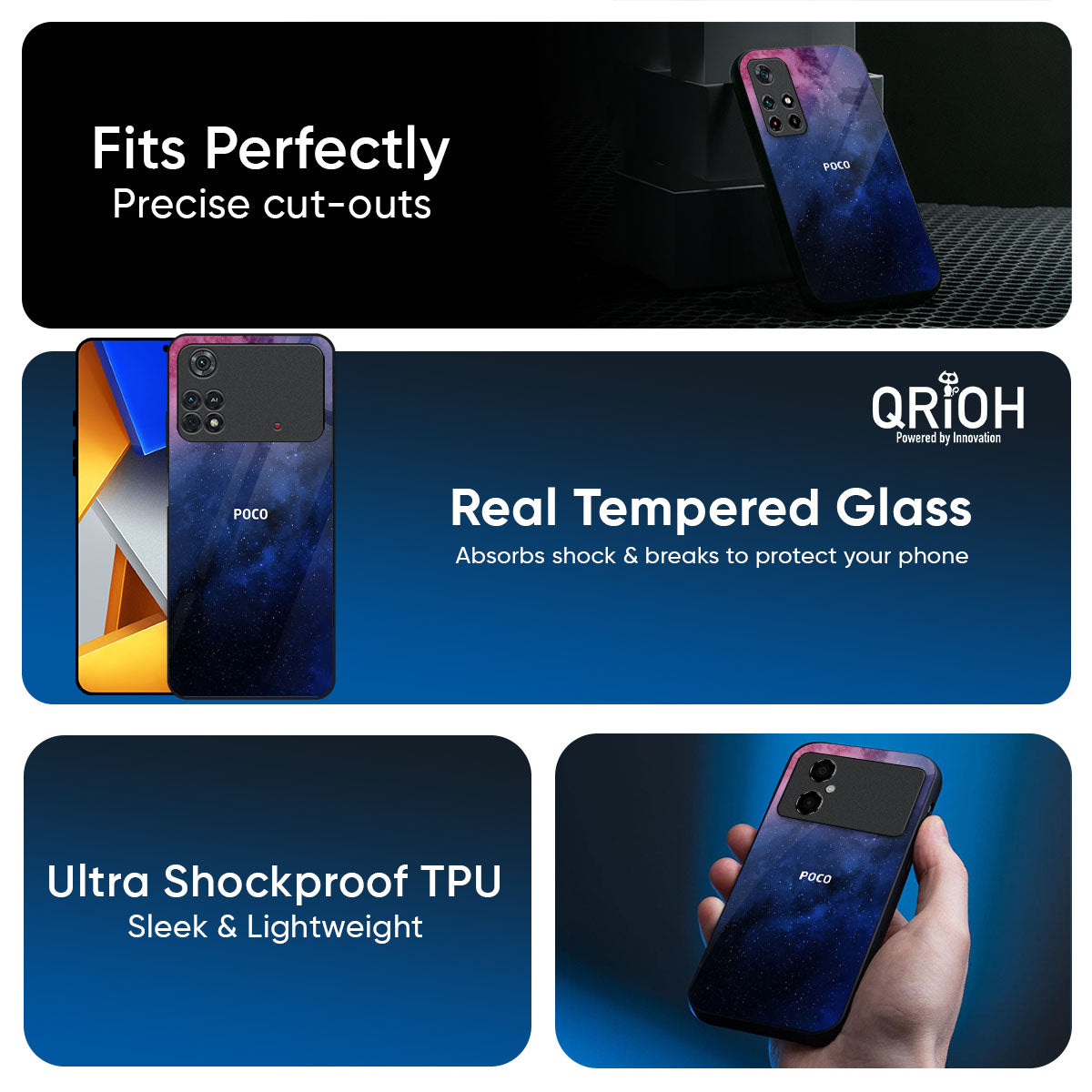 Dreamzone Glass Case For Poco X8 Pro max 5G