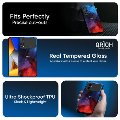Dim Smoke Glass Case for Poco F6 5G
