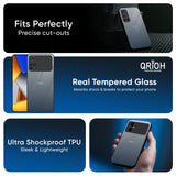 Dynamic Black Range Glass Case for Poco X7 Pro 5G
