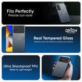 Dynamic Black Range Glass Case for Poco F7 5G