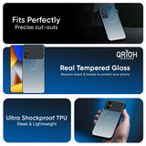 Deep Sea Space Glass Case for Poco F6 5G