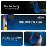Very Blue Glass Case for Poco F7 5G