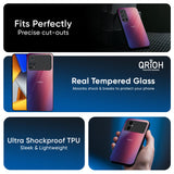 Multi Shaded Gradient Glass Case for Poco X7 5G