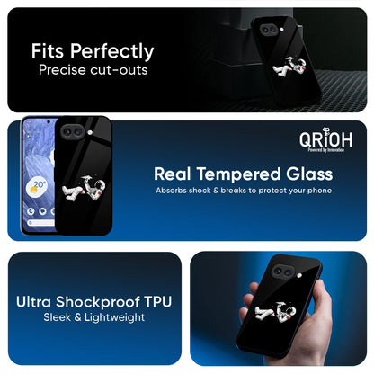 Space Traveller Glass Case for Google Pixel 10A 5G