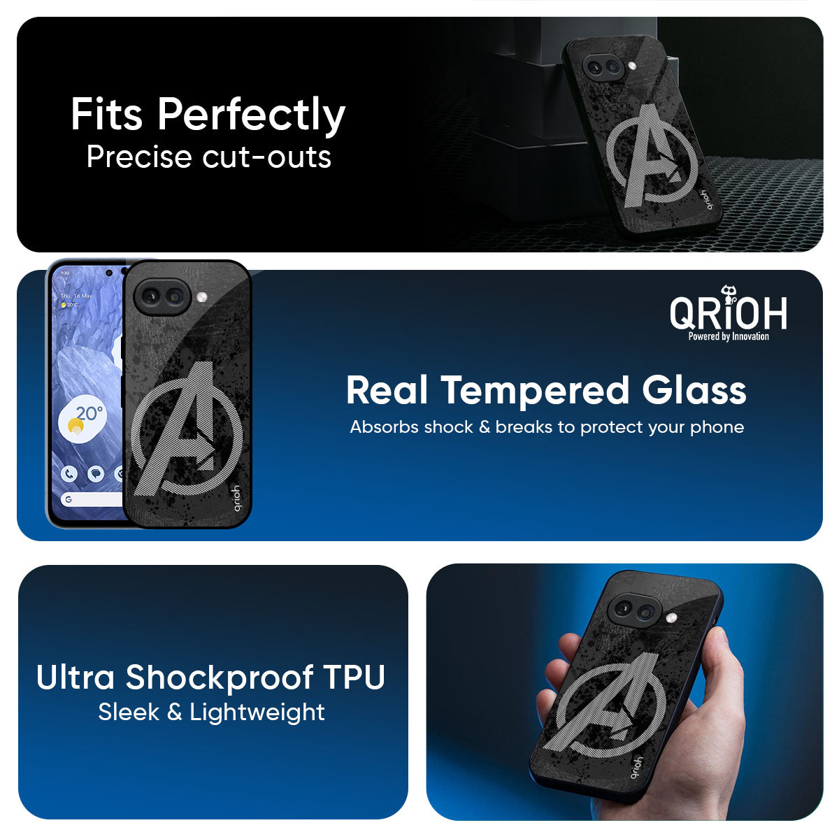 Sign Of Hope Glass Case for Google Pixel 9A