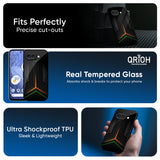 Modern Ultra Chevron Glass Case for Google Pixel 9A