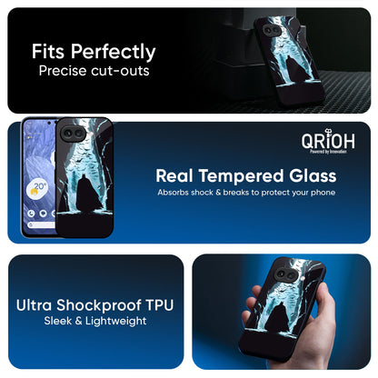 Dark Man In Cave Glass Case for Google Pixel 9A