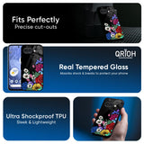 Rose Flower Bunch Art Glass Case for Google Pixel 10A 5G