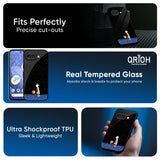 Night Sky Star Glass Case for Google Pixel 9A