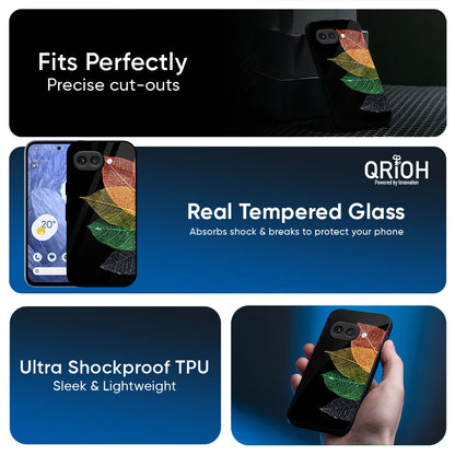 Colorful Leaves Glass Case for Google Pixel 10A 5G