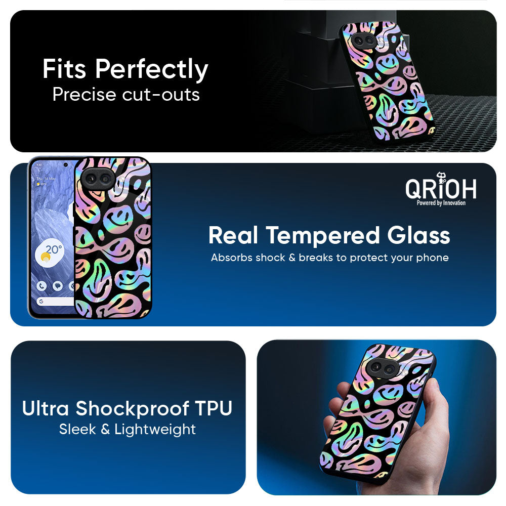 Acid Smile Glass Case for Google Pixel 10A 5G