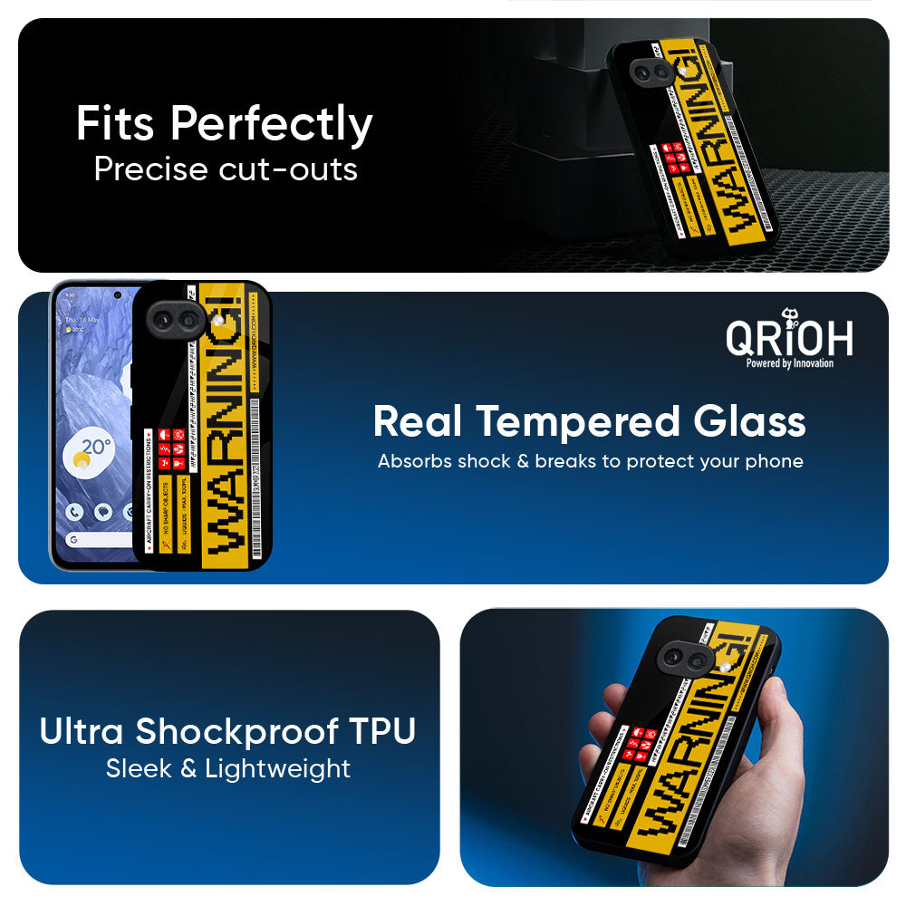 Aircraft Warning Glass Case for Google Pixel 10A 5G