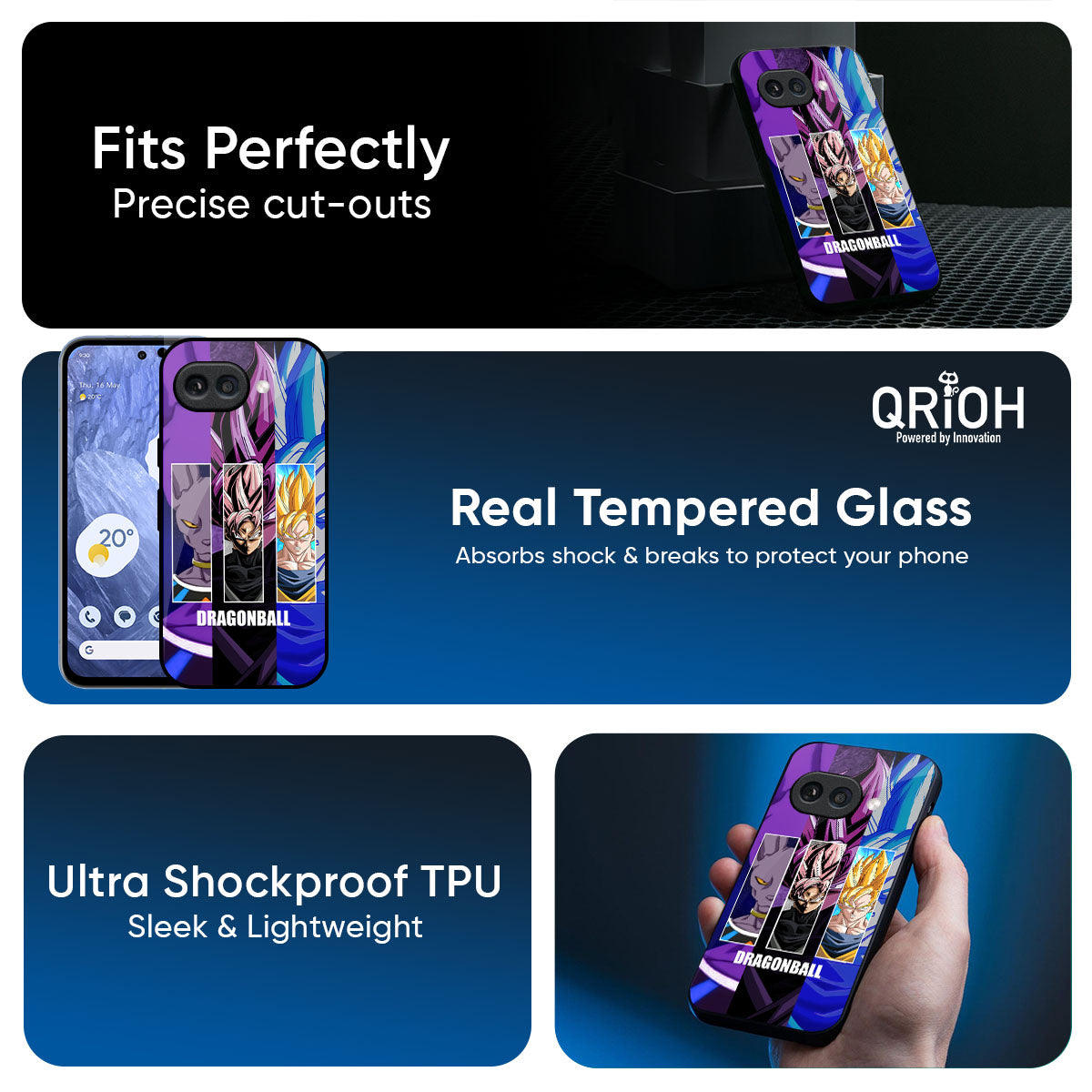 DGBZ Glass Case for Google Pixel 9A