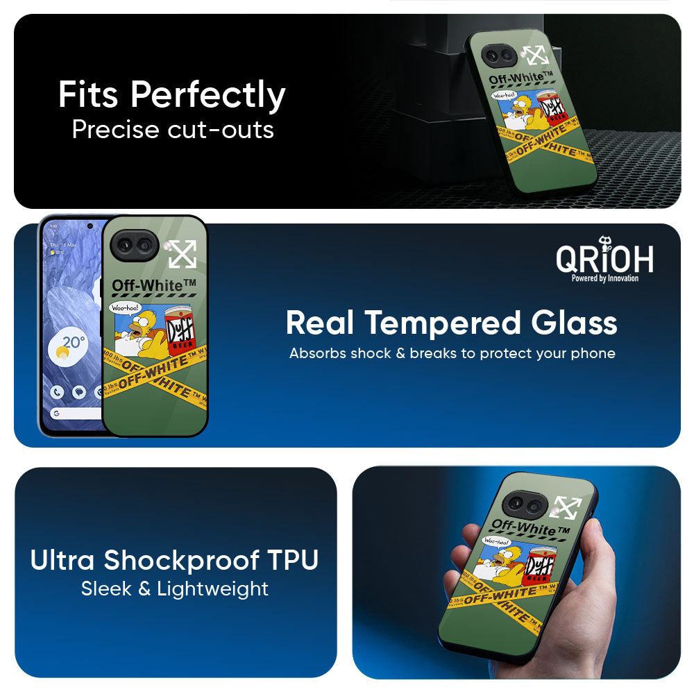 Duff Beer Glass Case for Google Pixel 10A 5G