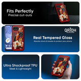 Gryffindor Glass Case for Google Pixel 9A